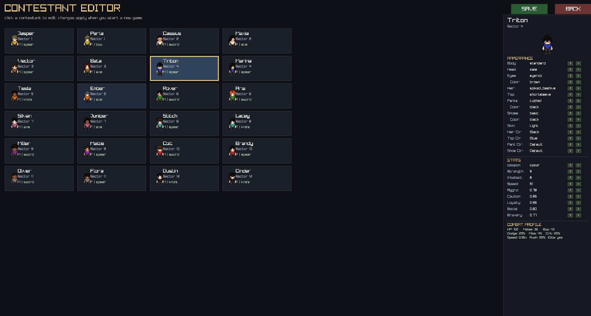 Survival Games gameplay